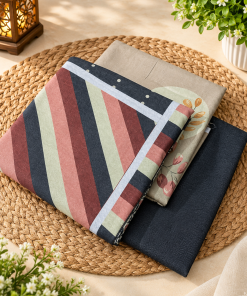 saphire 3-piece khaddar